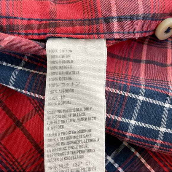 Abercrombie & Fitch Mens Plaid Shirt Muscle Cabincore Gorpcore Button Up 2XL - Picture 6 of 7